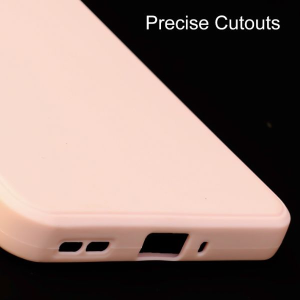 Peach Candy Silicone Case for Oneplus 11R - The Hatke