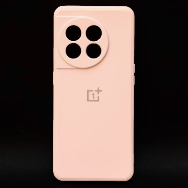Peach Candy Silicone Case for Oneplus 11R - The Hatke
