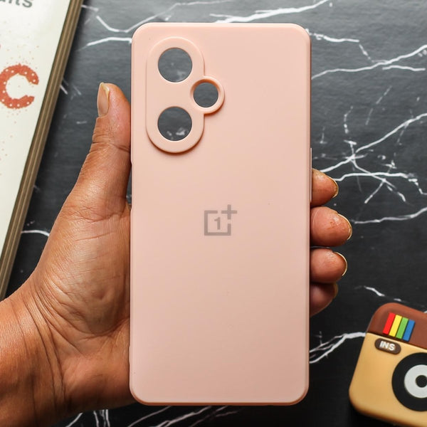 Peach Candy Silicone Case for Oneplus Nord CE 3 Lite 5G - The Hatke