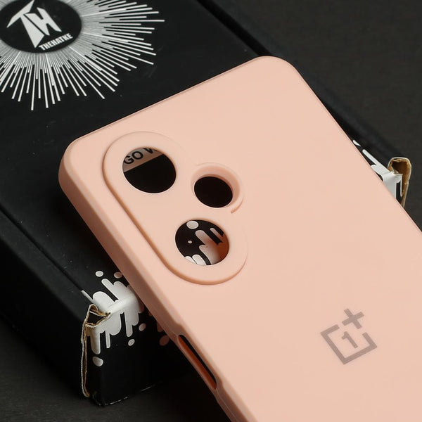 Peach Candy Silicone Case for Oneplus Nord CE 3 Lite 5G - The Hatke