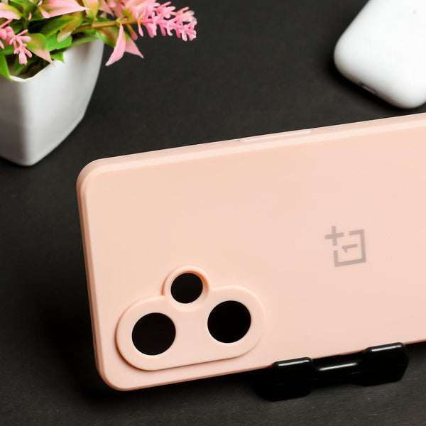Peach Candy Silicone Case for Oneplus Nord CE 3 Lite 5G - The Hatke