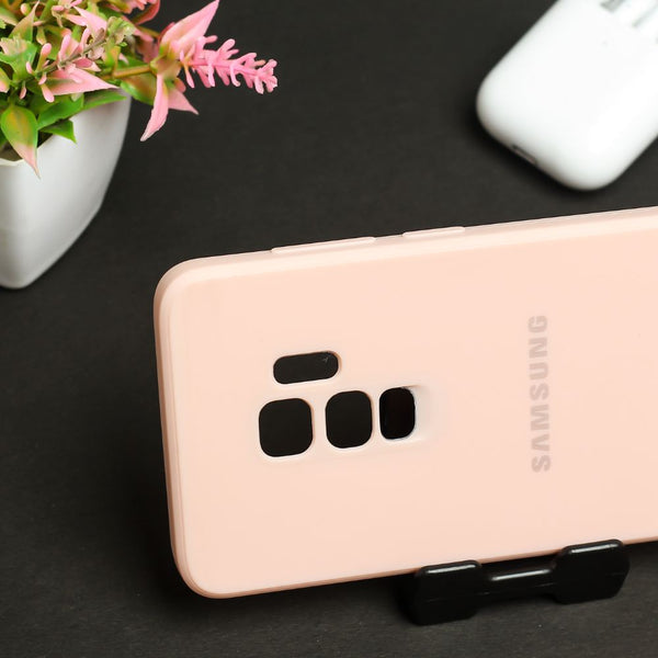 Peach Candy Silicone Case for Samsung S9 Plus - The Hatke