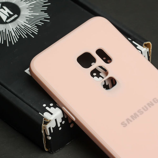 Peach Candy Silicone Case for Samsung S9 Plus - The Hatke