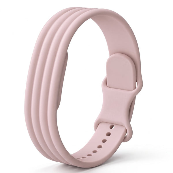 Peach Lining Silicone Strap For Google Fitbit Air - The Hatke