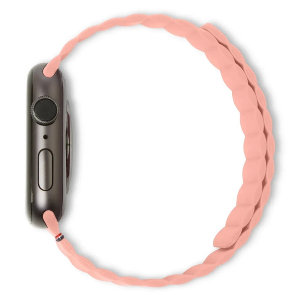 Peach Ocean Loop Watch Strap For apple For Apple Iwatch (22mm) - The Hatke
