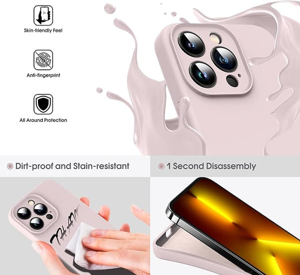 Peach Original Camera Safe Silicone case for Apple iphone 11 Pro - The Hatke