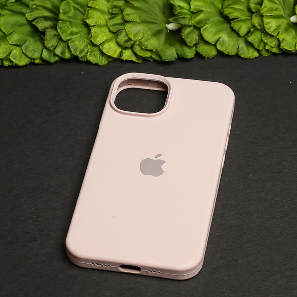 Peach Original Silicone case for Apple Iphone 15 - The Hatke