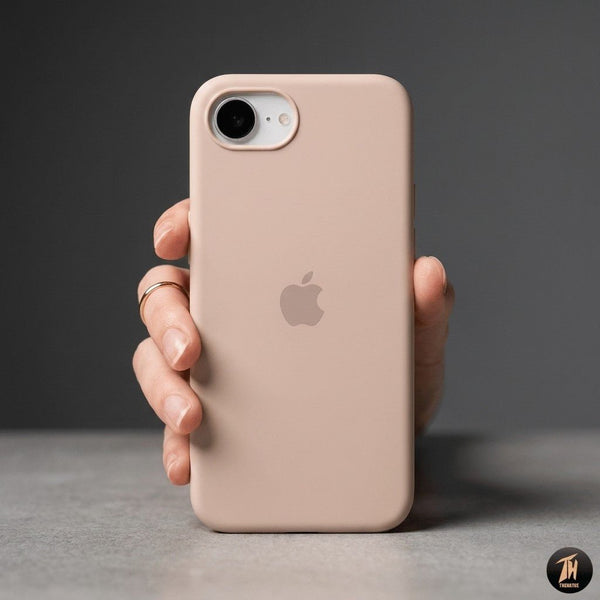 Peach Original Silicone case for Apple iphone 16e - The Hatke