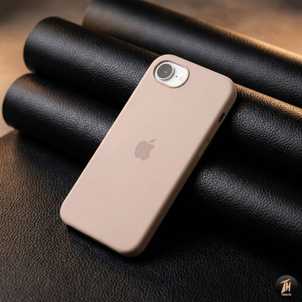 Peach Original Silicone case for Apple iphone 16e - The Hatke