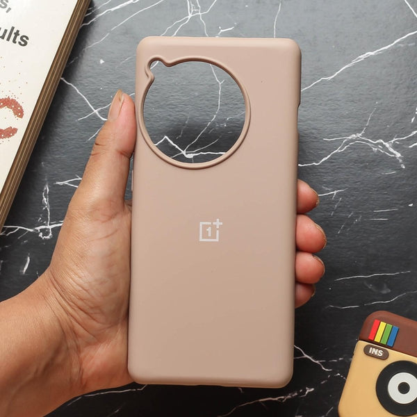 Peach Original Silicone case for Oneplus 12R - The Hatke