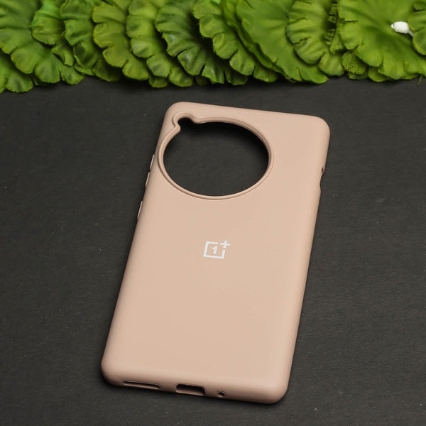 Peach Original Silicone case for Oneplus 12R - The Hatke