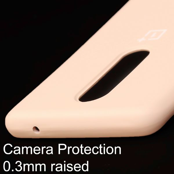 Peach Original Silicone case for Oneplus 8 - The Hatke