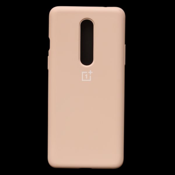 Peach Original Silicone case for Oneplus 8 - The Hatke