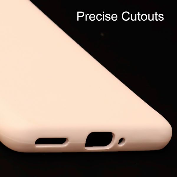 Peach Original Silicone case for Oneplus 8 - The Hatke