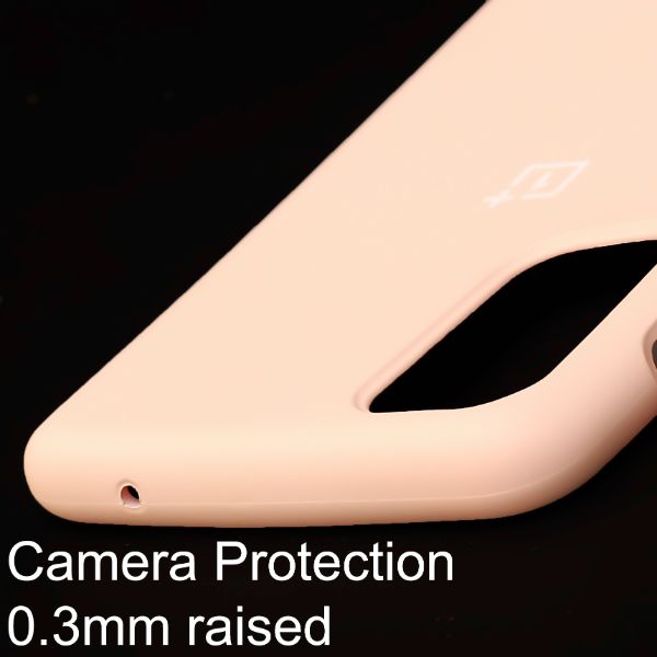 Peach Original Silicone case for Oneplus 8t - The Hatke