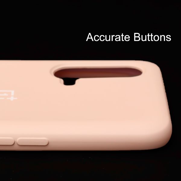 Peach Original Silicone case for Oneplus Nord CE - The Hatke