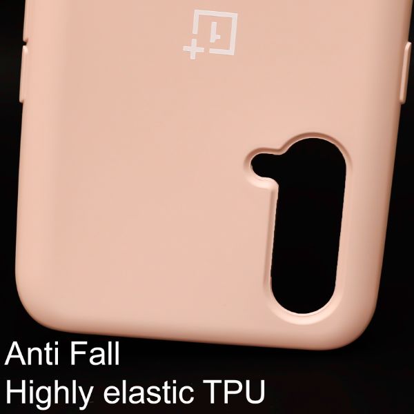 Peach Original Silicone case for Oneplus Nord CE - The Hatke