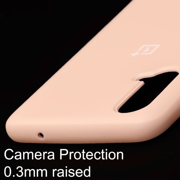 Peach Original Silicone case for Oneplus Nord CE - The Hatke