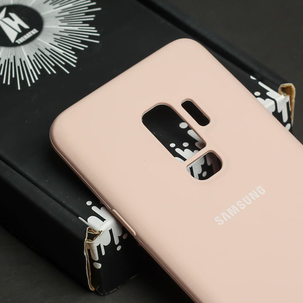 Peach Original Silicone case for Samsung S9 Plus - The Hatke