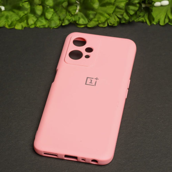 Pink Original Camera Silicone Case for Oneplus Nord CE 2 Lite - The Hatke