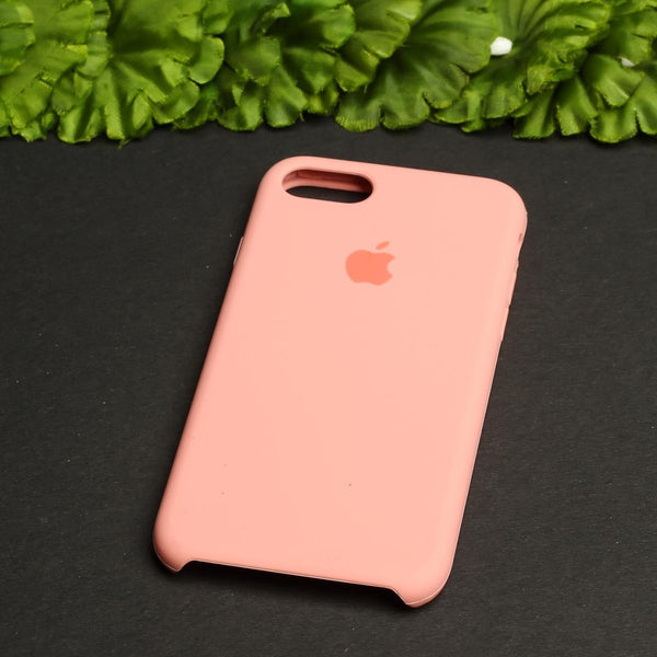 Pink Original Silicone case for Apple iphone 7 - The Hatke