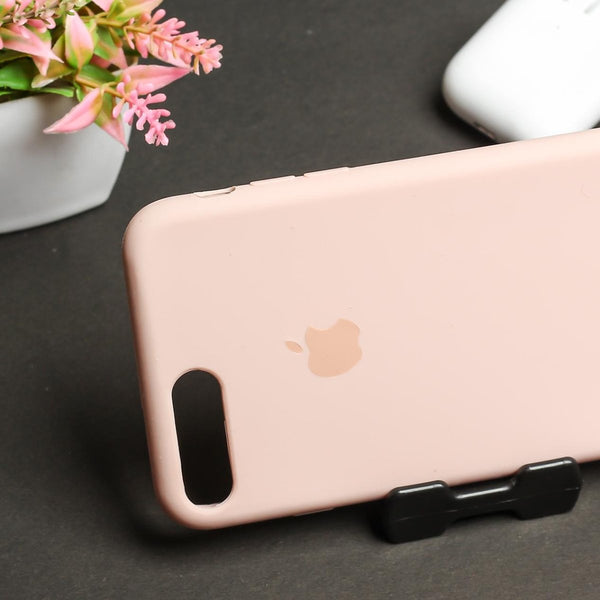 Pink Original Silicone case for Apple iphone 7 Plus - The Hatke