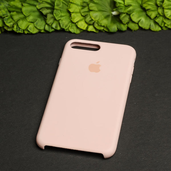Pink Original Silicone case for Apple iphone 7 Plus - The Hatke
