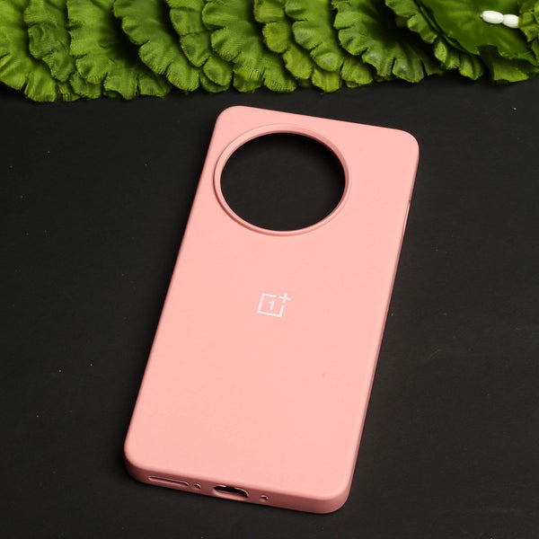 Pink Original Silicone case for Oneplus 11R - The Hatke