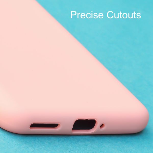Pink Original Silicone case for Oneplus 9rt - The Hatke