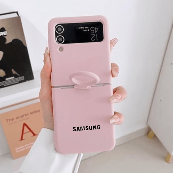 Pink Original Silicone case for Samsung Galaxy Z FLIP 2 - The Hatke