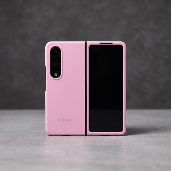 Pink Original Silicone case for Samsung Z Fold 4 5G - The Hatke