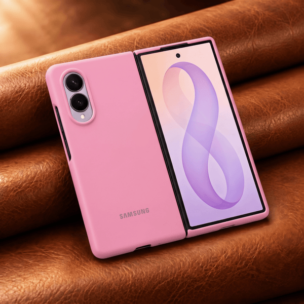 Pink Original Silicone case for Samsung Z Fold 8 5G - The Hatke