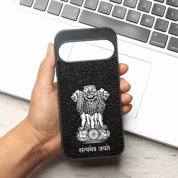 Black Satyamev Jayate MB case for Google Pixel 9