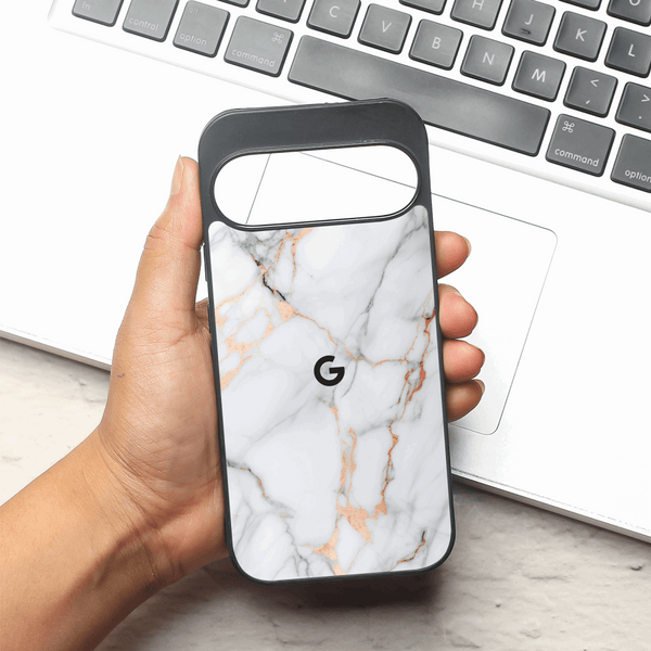 Copper Luxe Marble MB case for Google Pixel 9