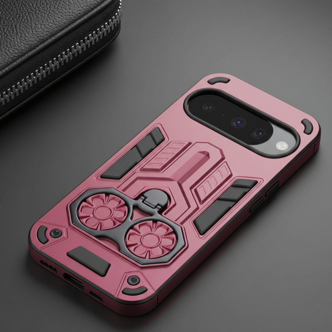 Mehroon Cycle Armor Silicone Case for Google Pixel 10