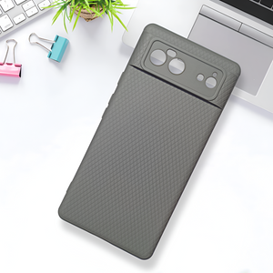 Grey Line Wave Silicone Case for Google Pixel 6