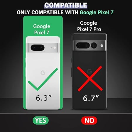 Crystal Clear Transperant case for Google Pixel 7