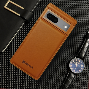 Prime Leather Brown Leather Case for Google Pixel 7