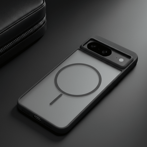 KYRON Black Matte Case for Google Pixel 8
