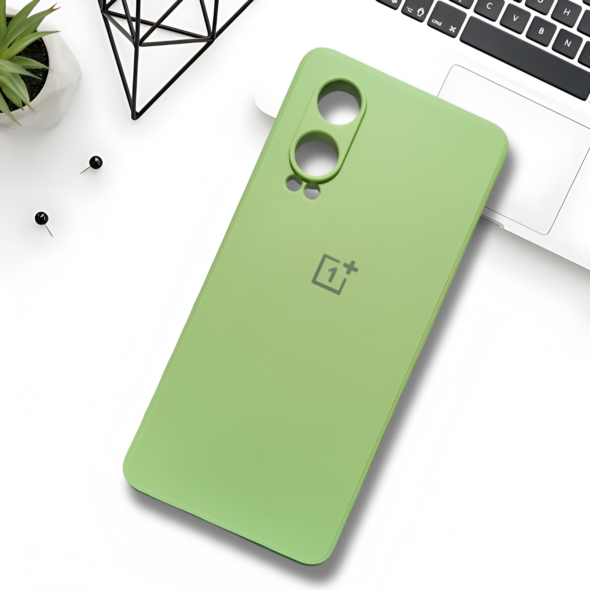 Light Green Candy Silicone Case for Oneplus Nord CE 4 Lite