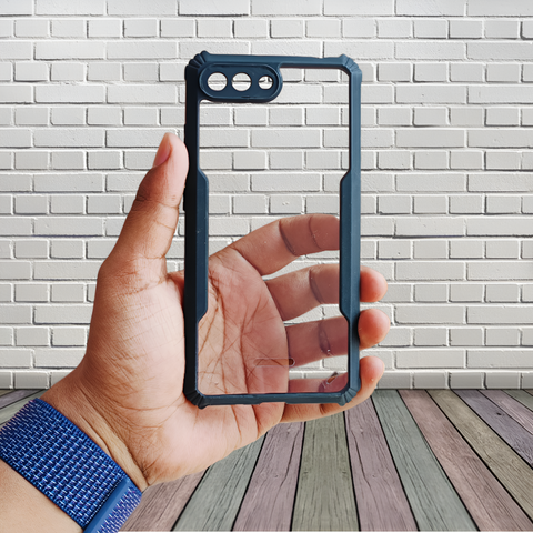 Hybrid Shockproof protective transparent Silicone Case for Redmi 6a