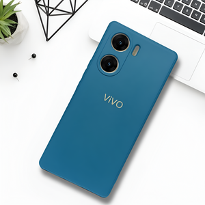 Cosmic Blue Candy silicone Case for Vivo T2X