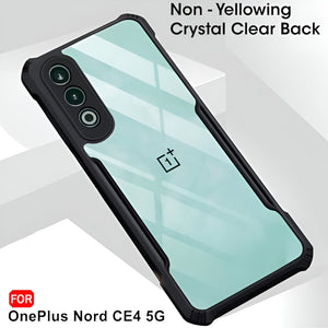 Hybrid Shockproof transparent Silicone Case for Oneplus Nord CE 4