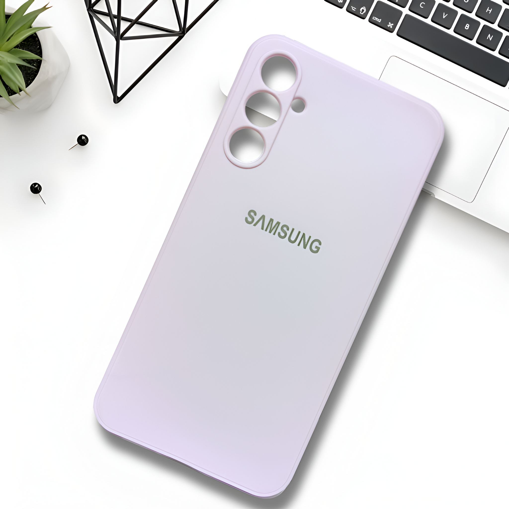 Purple Candy Silicone Case for Samsung A34