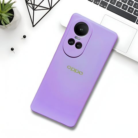 Purple Candy Silicone Case for Oppo Reno 10