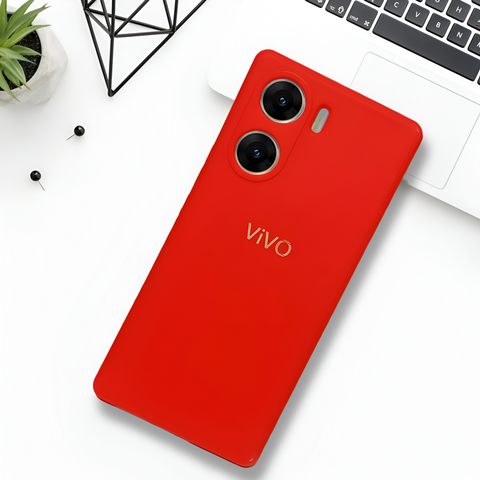 Red Candy silicone Case for Vivo T2X