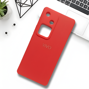 Red Candy silicone Case for Vivo V30 Pro