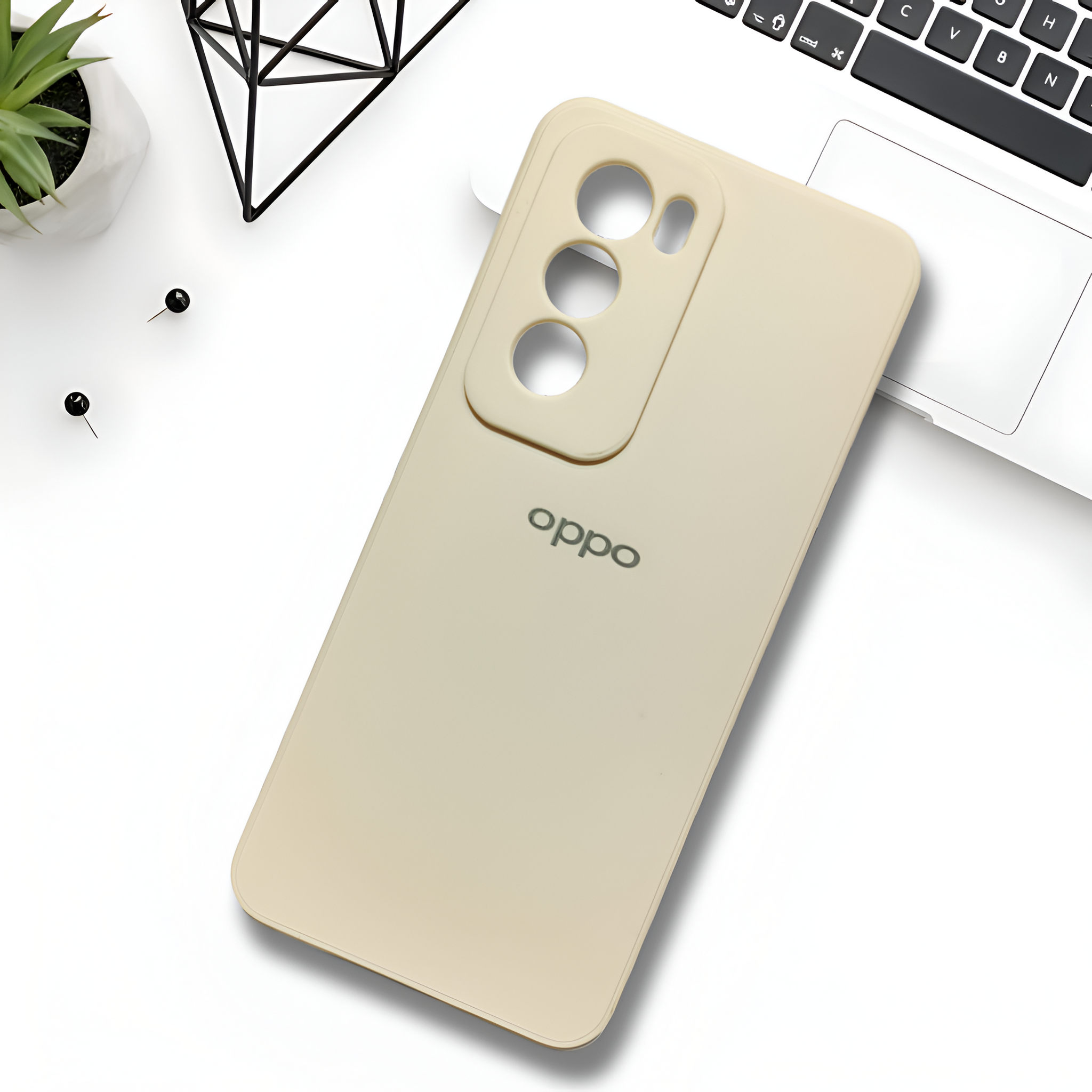 Cream Candy Silicone Case for Oppo Reno 12