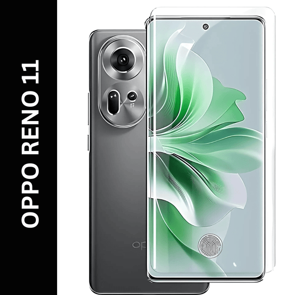 Premium UV Tempered Glass Screen Protector For Oppo Reno 11 - The Hatke