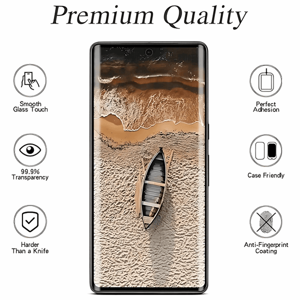 Premium UV Tempered Glass Screen Protector For Vivo T4 5g - The Hatke